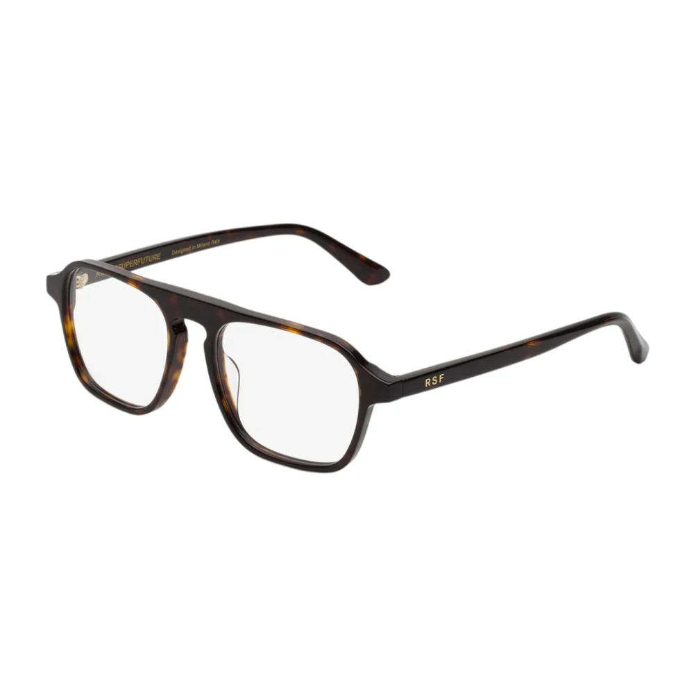 Retrosuperfuture Unisex Brown Glasses, 52 Mm, Numero 142 Optical Frame