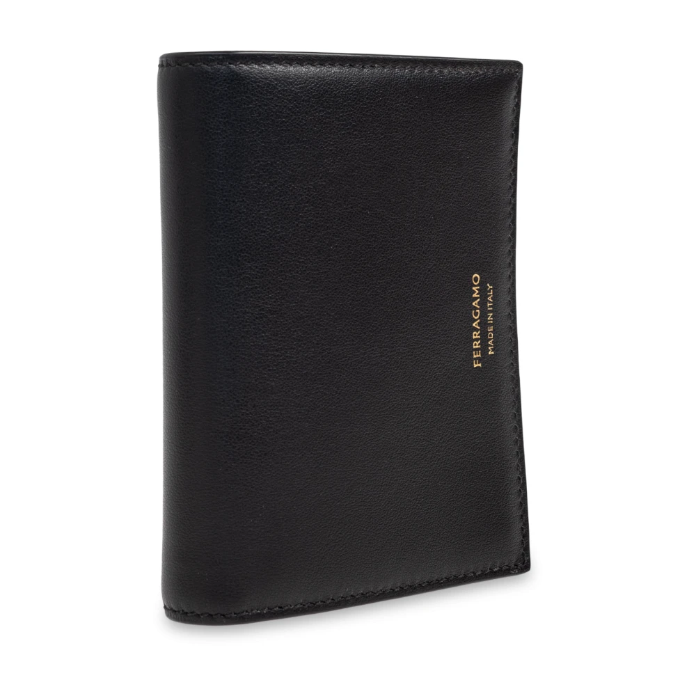Salvatore Ferragamo Leren portemonnee Black Dames