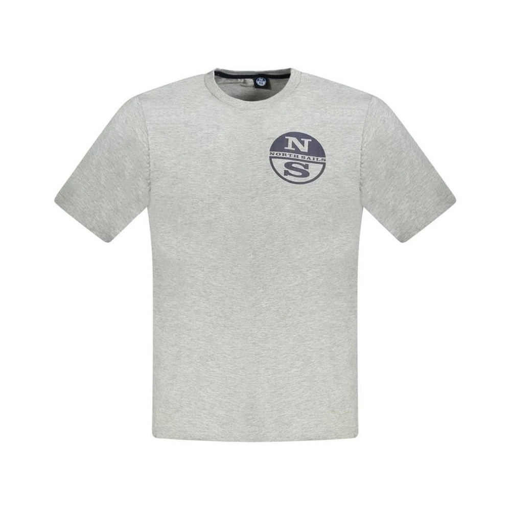 North Sails Tshirt Ns Classic Short Sleeve Crew Neck - Male - T-Shirts - Gray - 3XL - Tops
