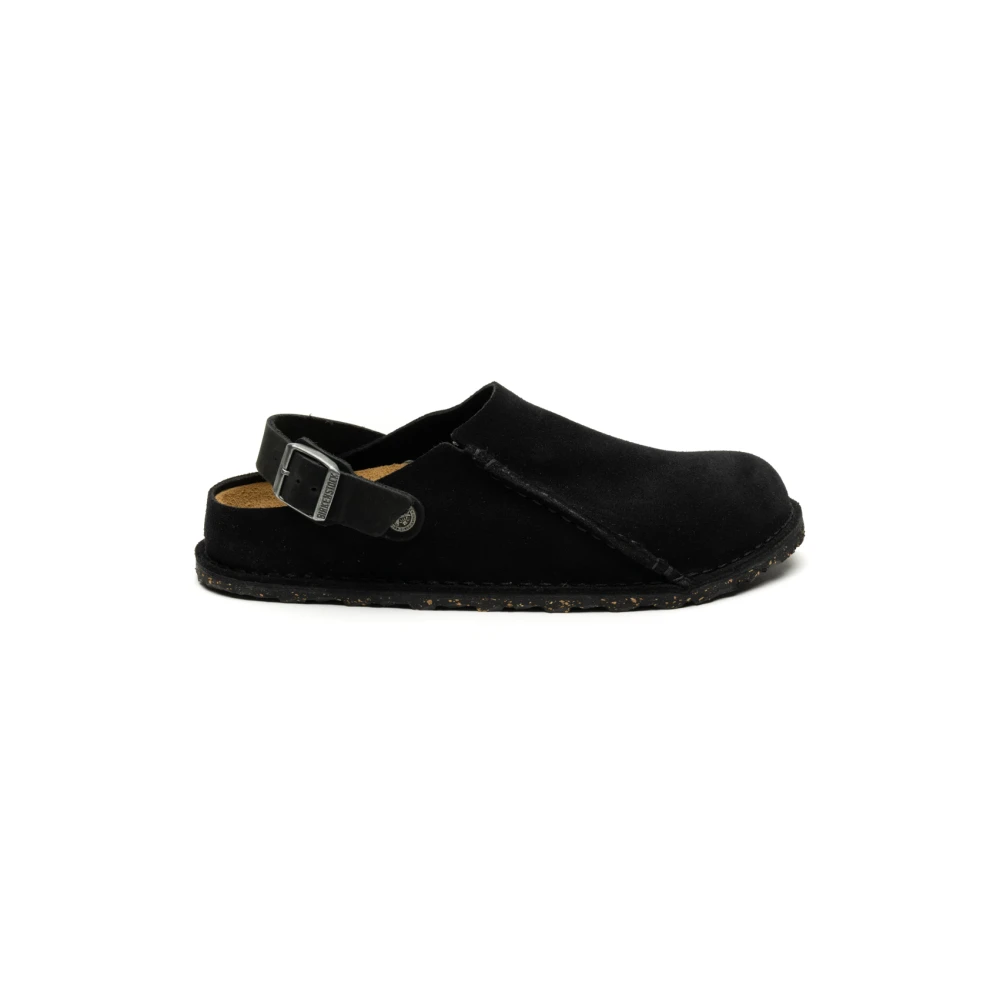 Birkenstock Svarta Lutry Sandaler med Flexibel Rem Black, Dam