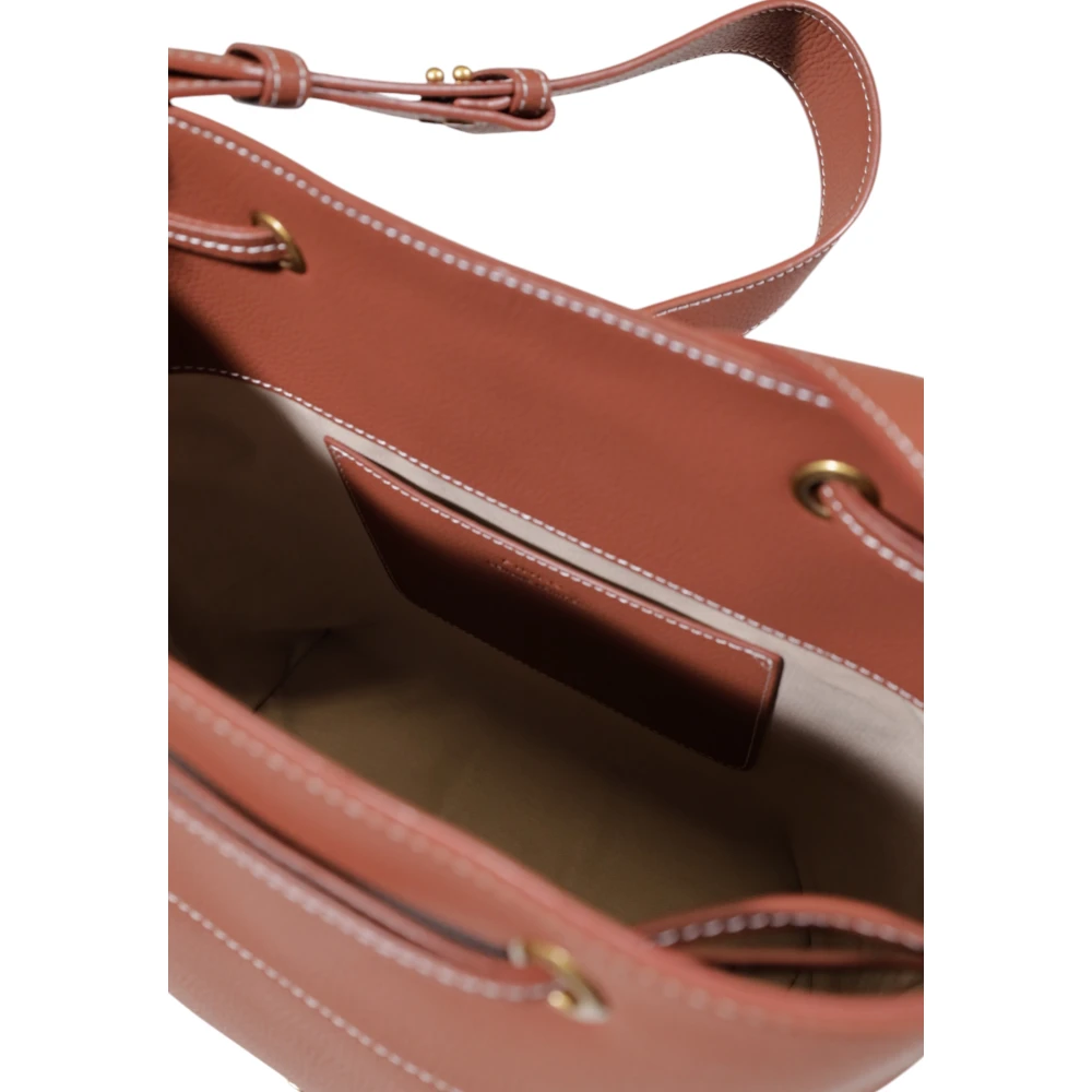 pinko Leren Dames Collectie Grote Tas Red Dames