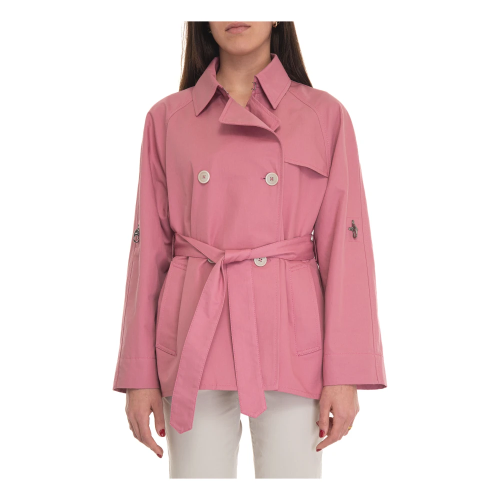 Fay - Coats > Trench Coats - Pink - Fay - Modalova
