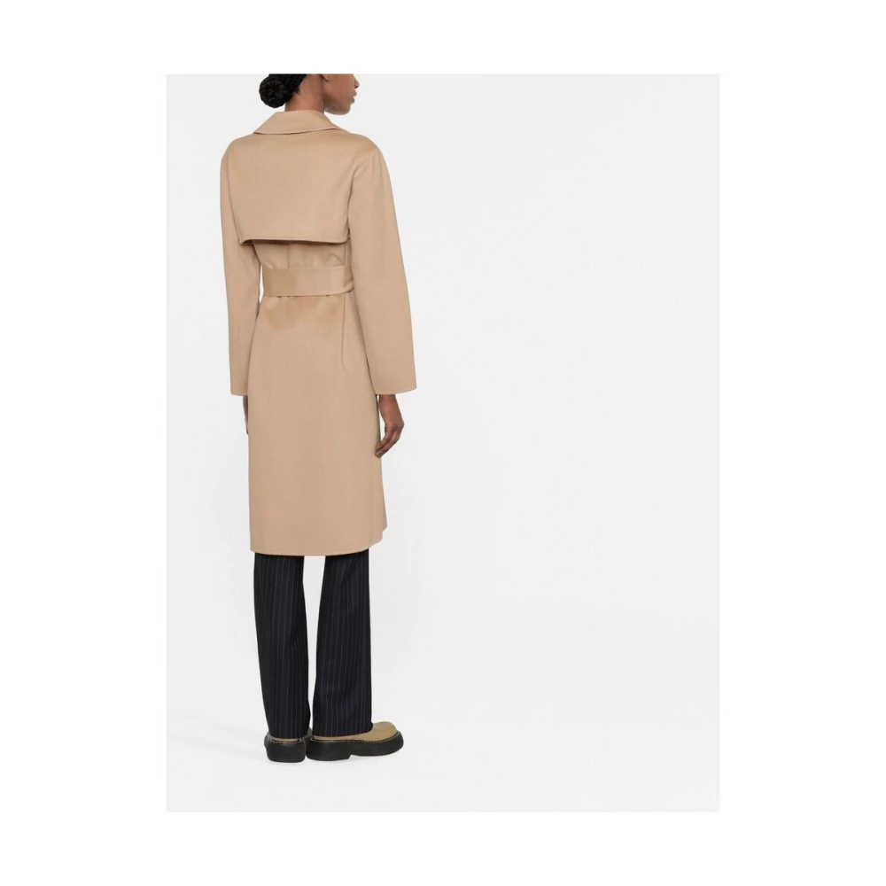 Theory Bruine Wrap Trenchcoat Brown Dames