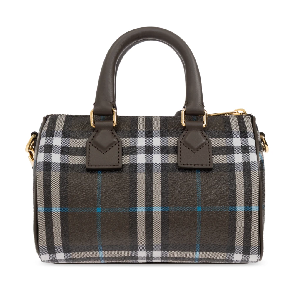 Burberry Handtas Mini Bowlingtas Brown Dames