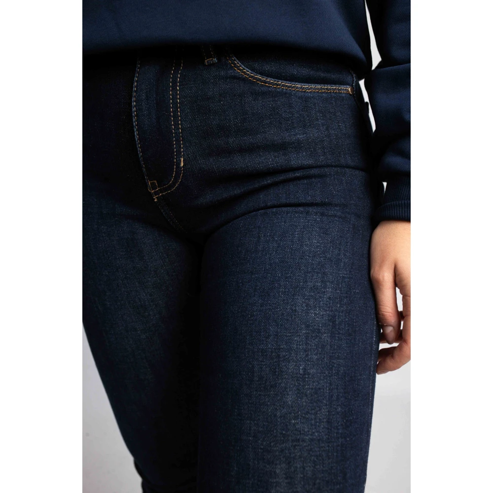 Guess Flare Jeans Dames Donkerblauw Blue Dames