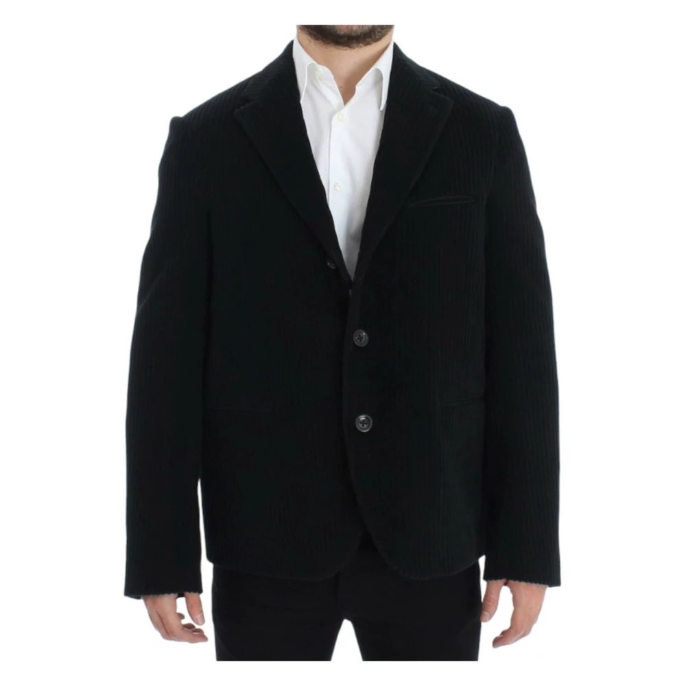 Dolce & Gabbana Men's Black Elegant Martini Blazer Jacket - Blazers - M - Jackets