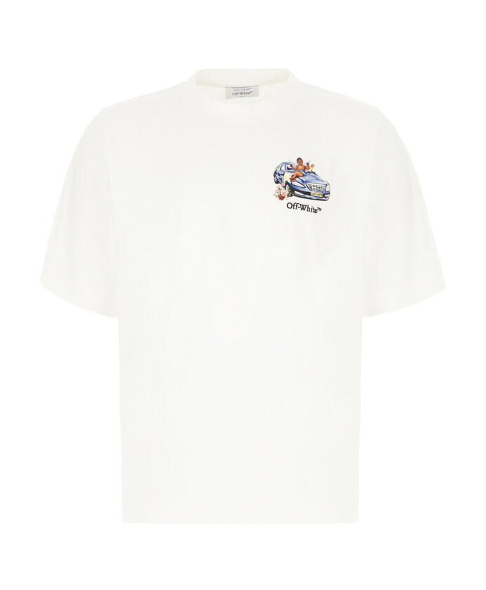 t-shirt-decontracte-en-coton-blanc
