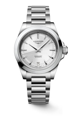 conquest-silver-sunray-dial-steel-watch
