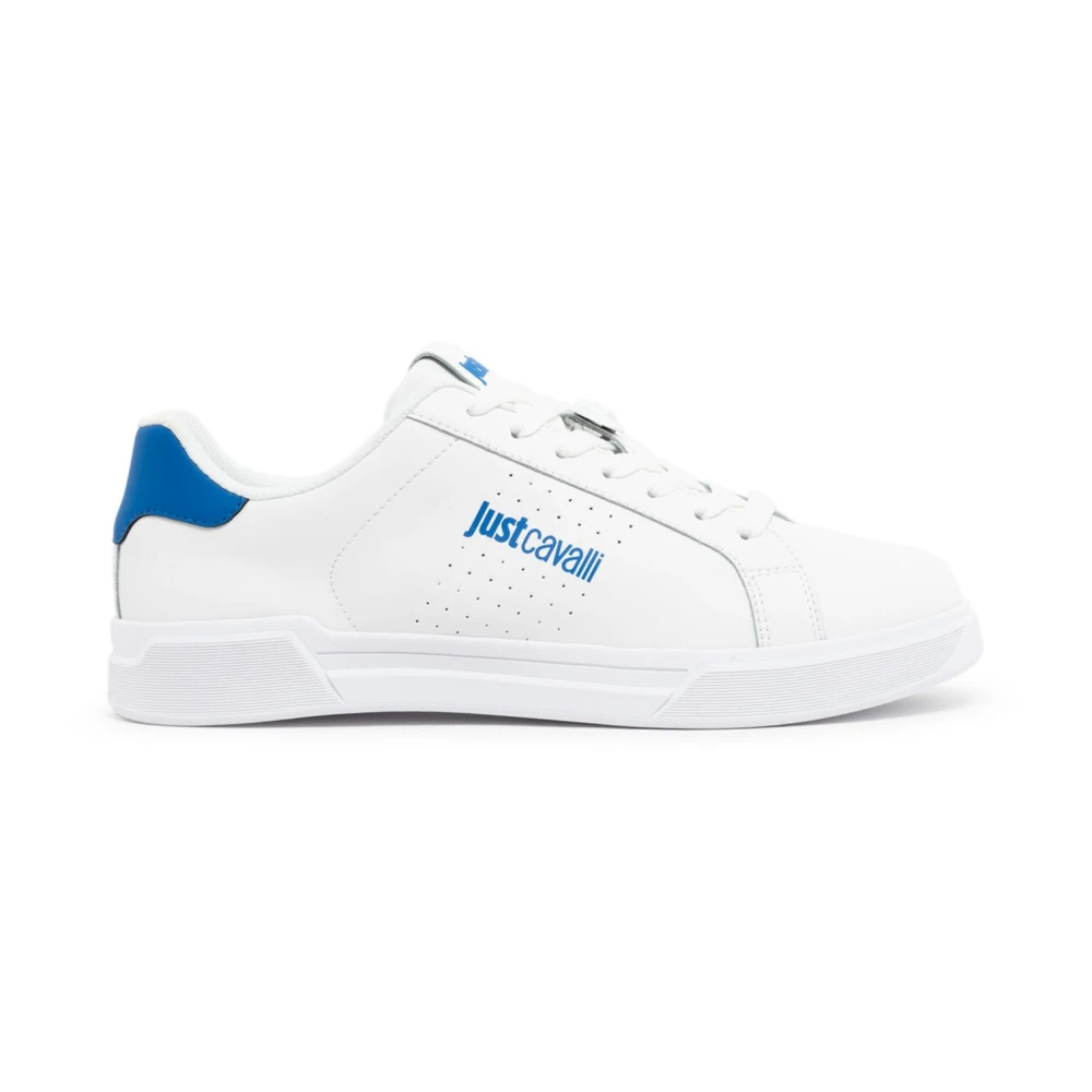 Just Cavalli Witte Sneakers Schoenen Heren Schoenen