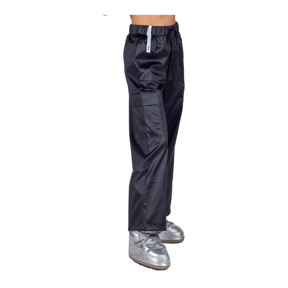 Rains Cargo Regenbroek Wide Black Dames