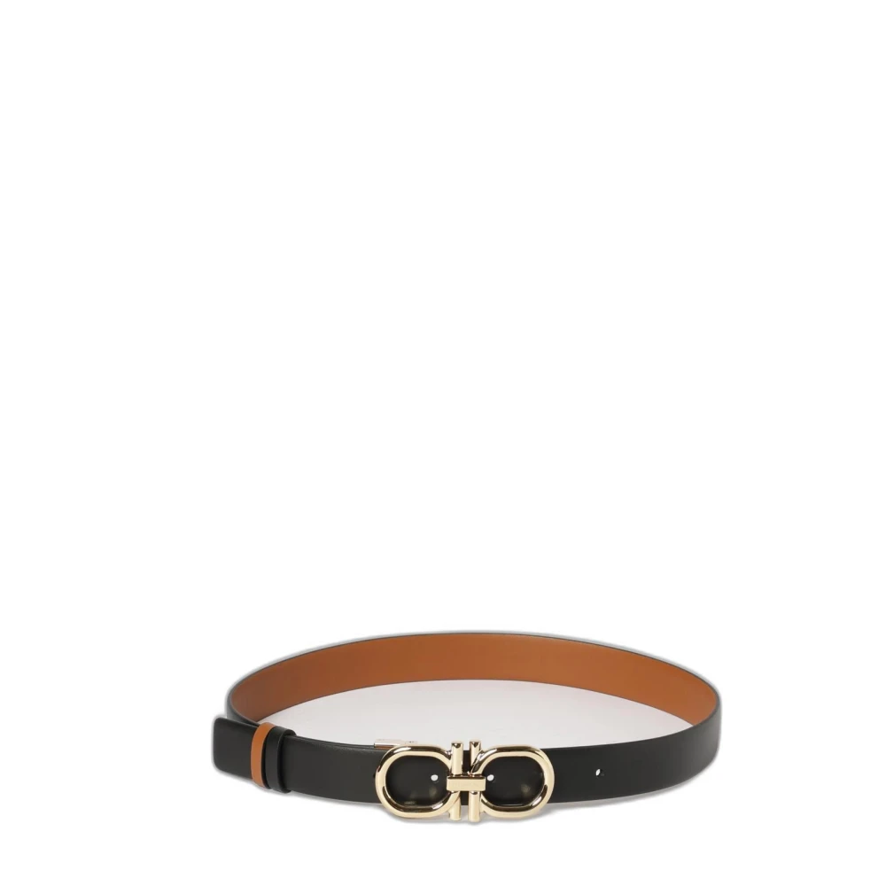 Ferragamo Belts - Female - Belts - Black - 90 Cm - Accessories