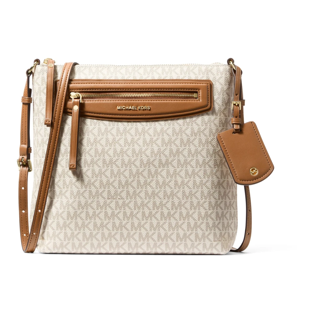 Michael Kors Women's Beige Jet Set Travel Crossbody - Cross Body Bags - One Size - Bags