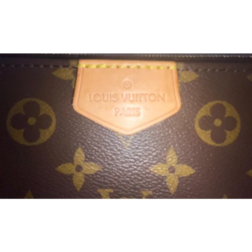 Louis Vuitton Vintage Pre-owned Canvas louis-vuitton-bags Brown Heren