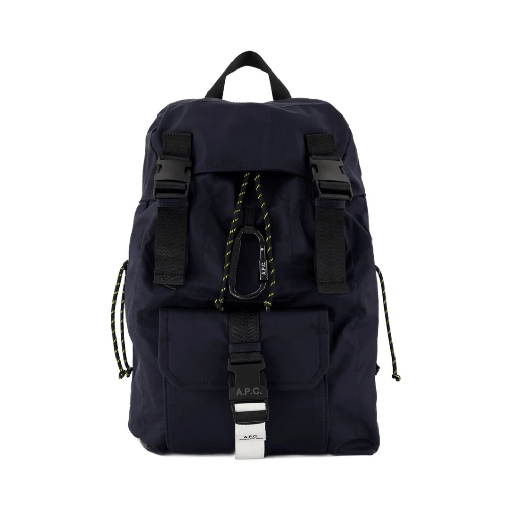 A.p.c. Men's Blue Trek Backpack