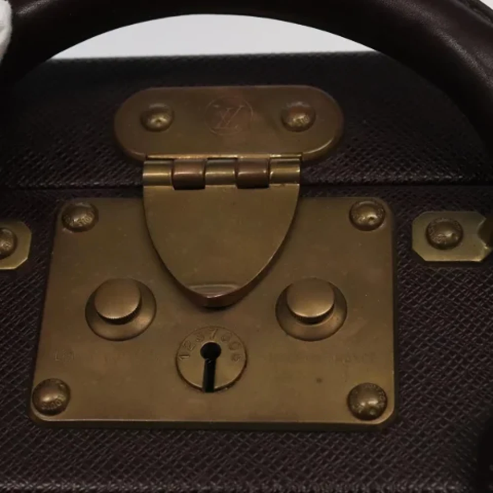 Louis Vuitton Vintage Pre-owned Leather travel-bags Brown Heren