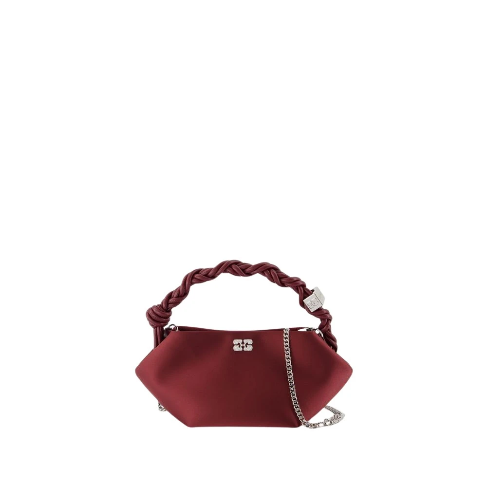 Ganni Mini Soir Crossbody Tas Rood Red Dames