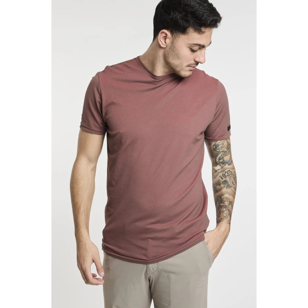 RRD Doticon Shirty Donkerrood T-Shirt Red Heren
