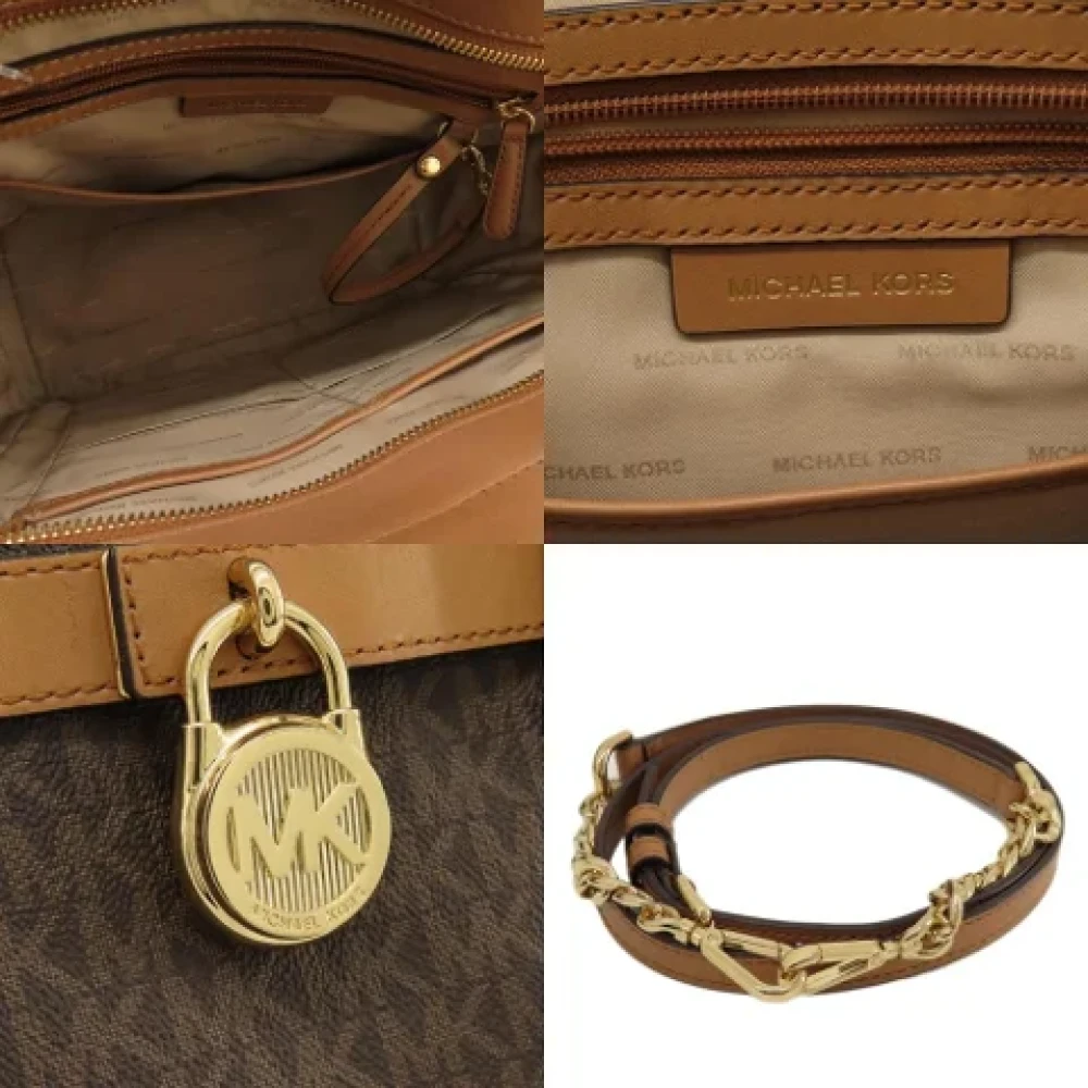 Michael Kors Pre-owned Plastic totes Brown Dames