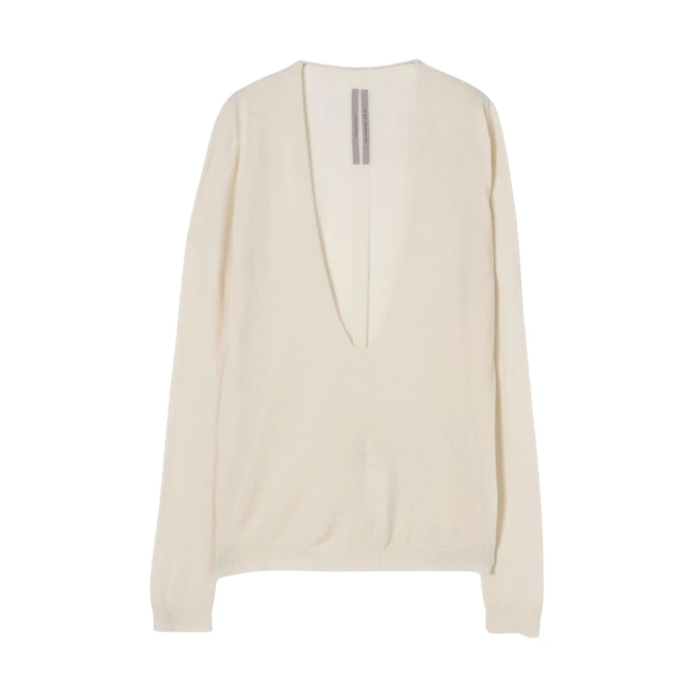 Knitwear > V-neck Knitwear - - Rick Owens - Modalova