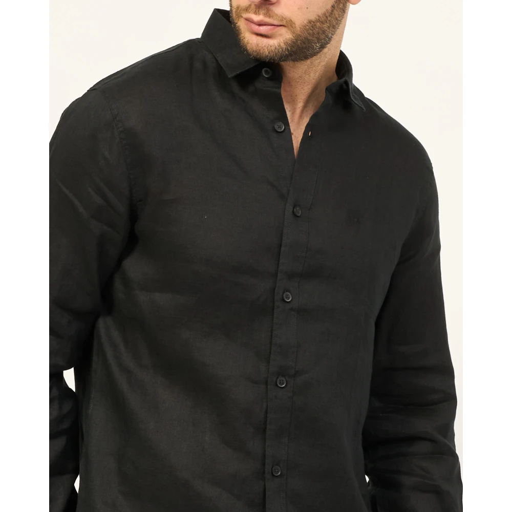 Armani Exchange Blouses Shirts Black Heren