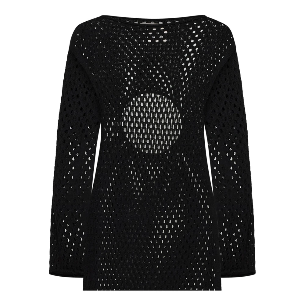 Semicouture Zwarte Bridie Jurk Black Dames
