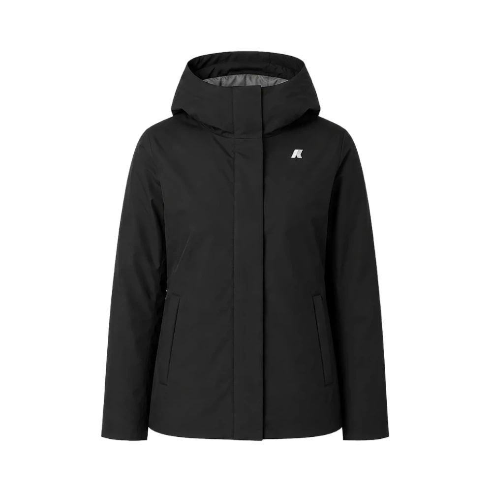 Giubbotto Kway donna nero Lil twill soft beaver - Immagine 3