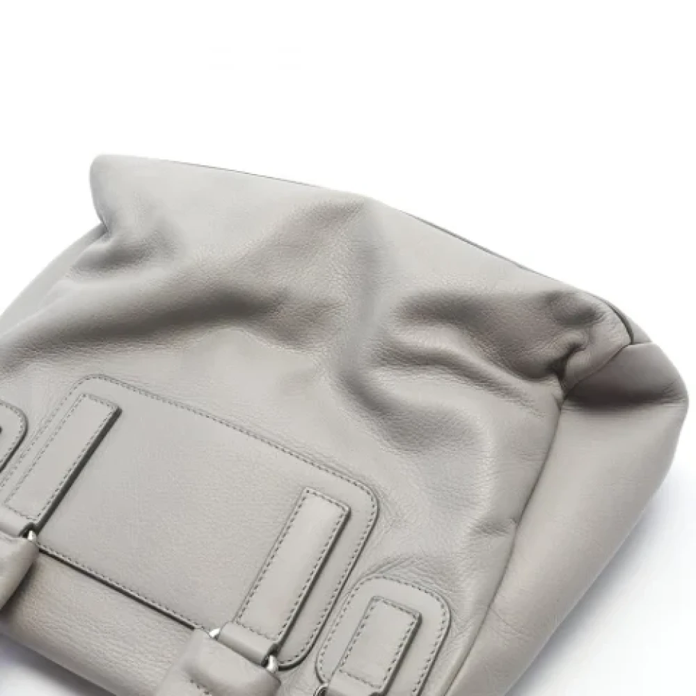 Givenchy Pre-owned Leather handbags Gray Dames