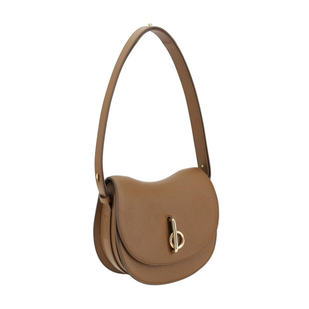 Burberry Schoudertas met platte band Brown Dames
