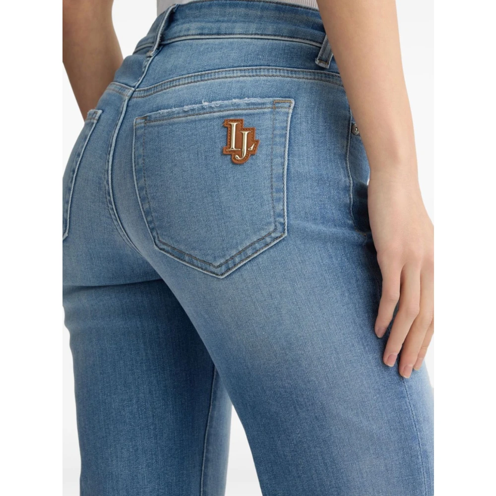Liu Jo Blauwe Denim Jeans met Klassieke Stijl Blue Dames