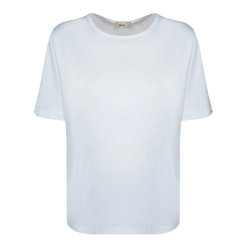 Herno - Tops > T-Shirts - White - Herno - Modalova