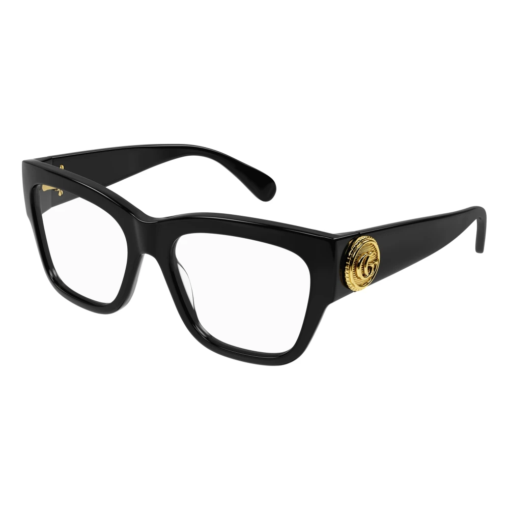 Gucci Women's Black Glasses, 52 Mm, Stylish Eyeglasses Frame