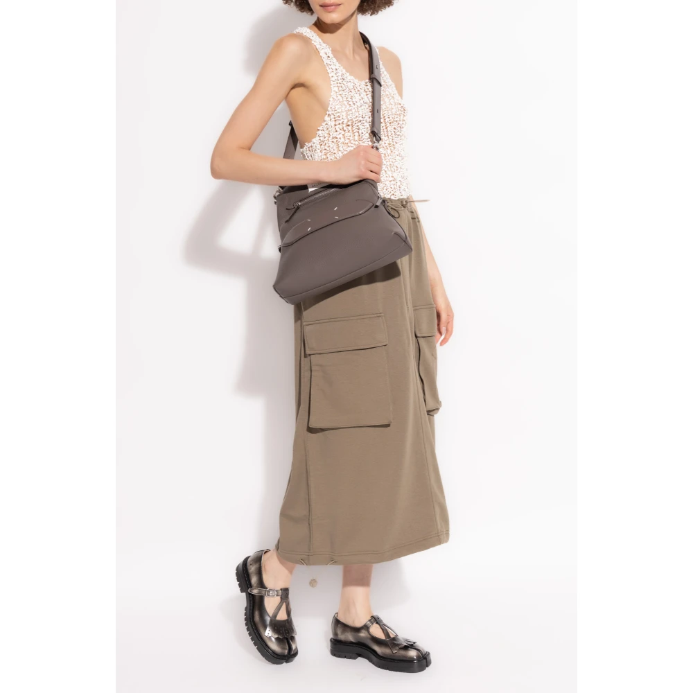 MM6 Maison Margiela Rok met Zakken Beige Dames