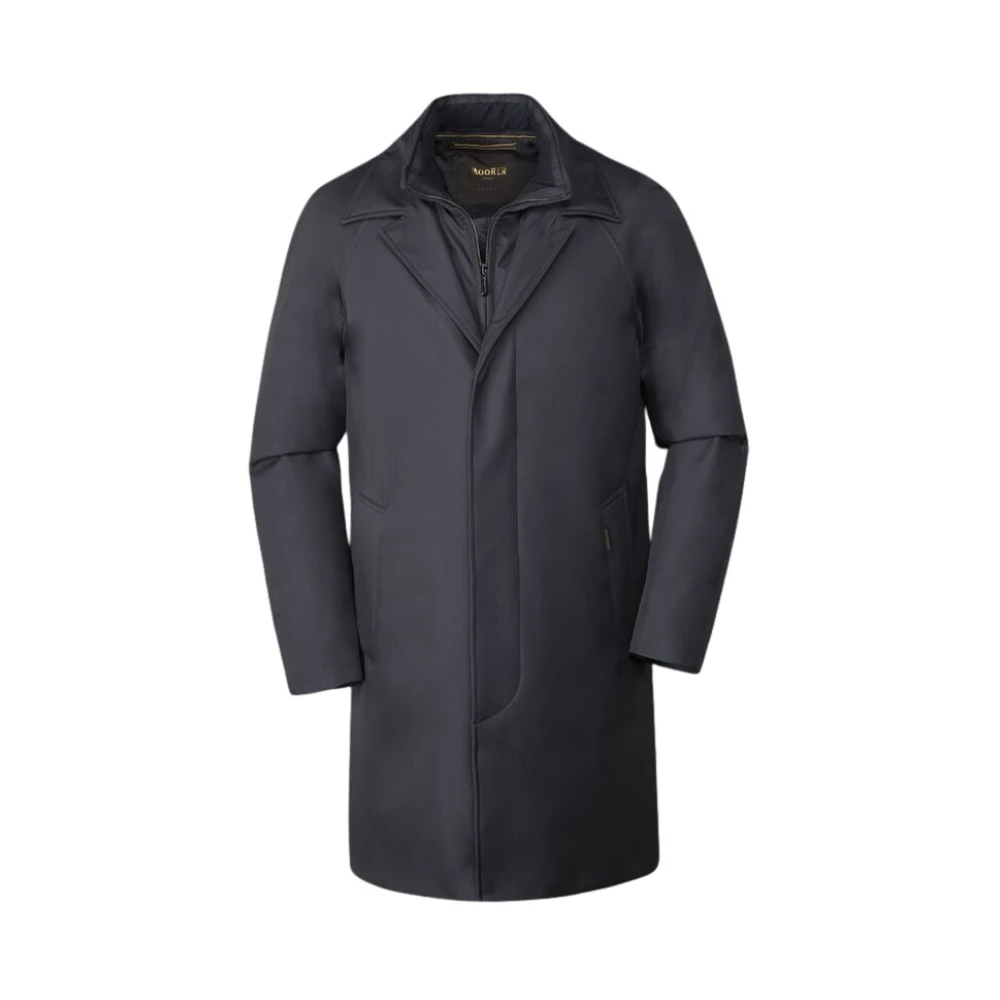 Moorer Men's Blue Parkas, 2XL, Acqua Parka