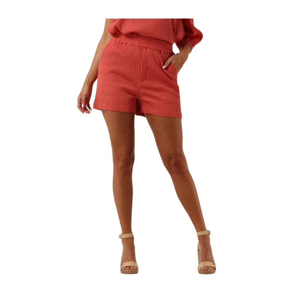Circle of Trust Oranje Katoenen Zomer Shorts Orange Dames