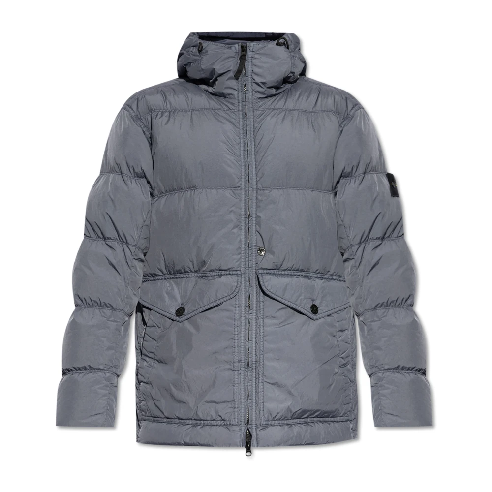 Stone Island Donsjack Gray Heren