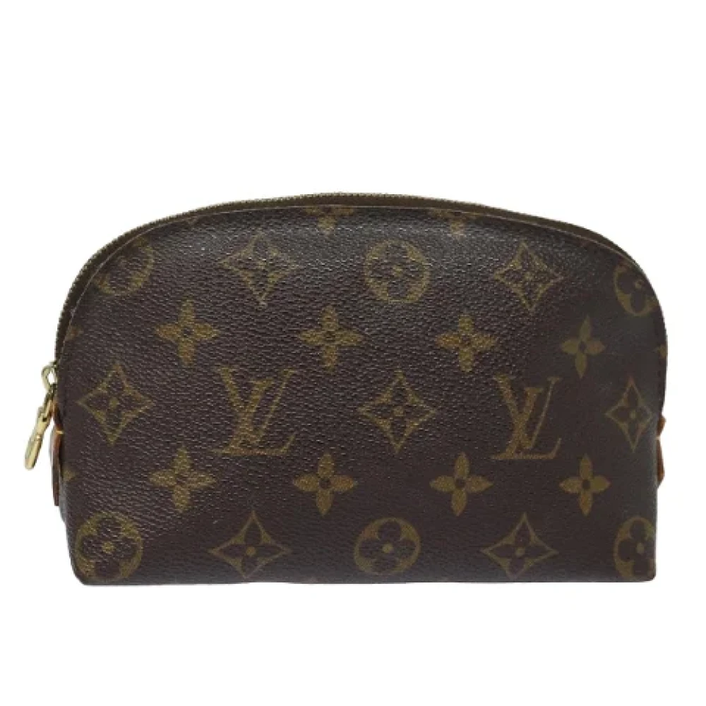 Louis Vuitton Vintage Pre-owned Canvas pouches Brown Dames