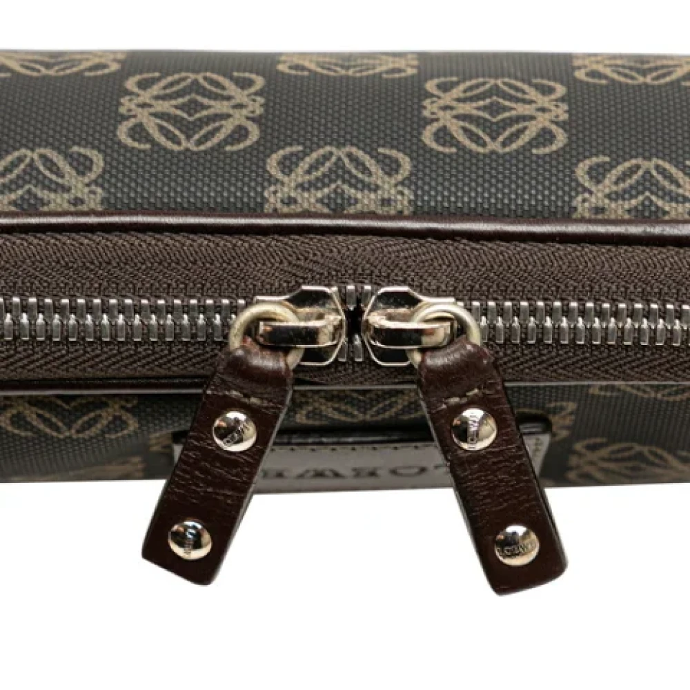 Loewe Pre-owned Canvas handbags Black Dames