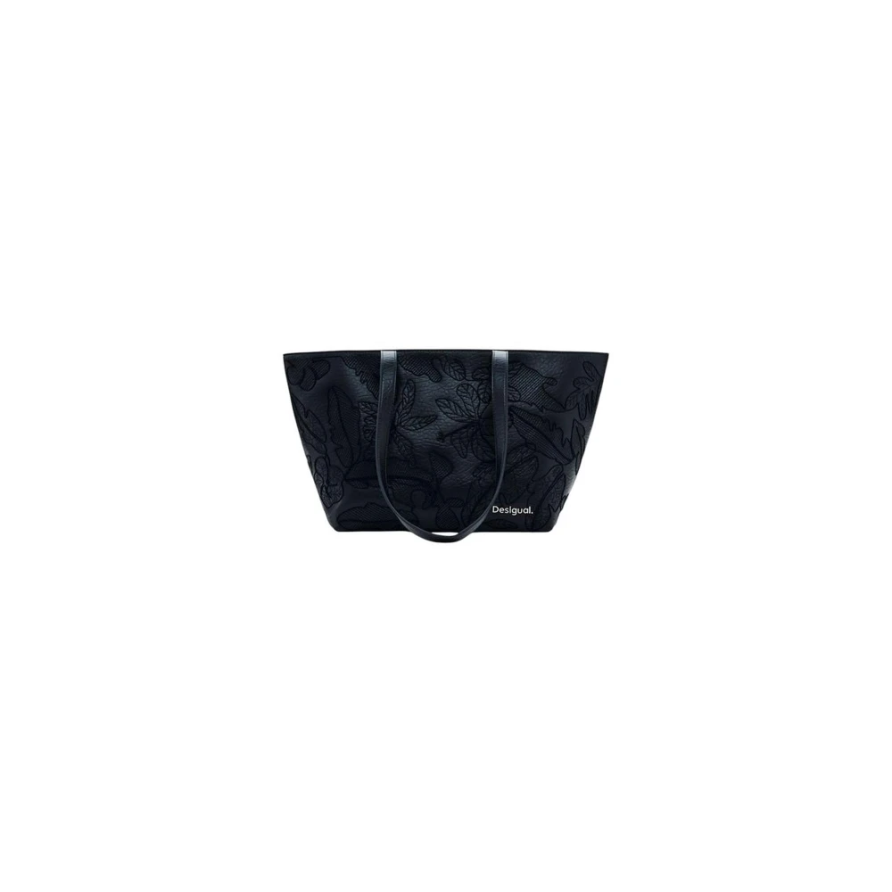 Desigual Grote Capaciteit Polyethyleen Handtas Black Dames