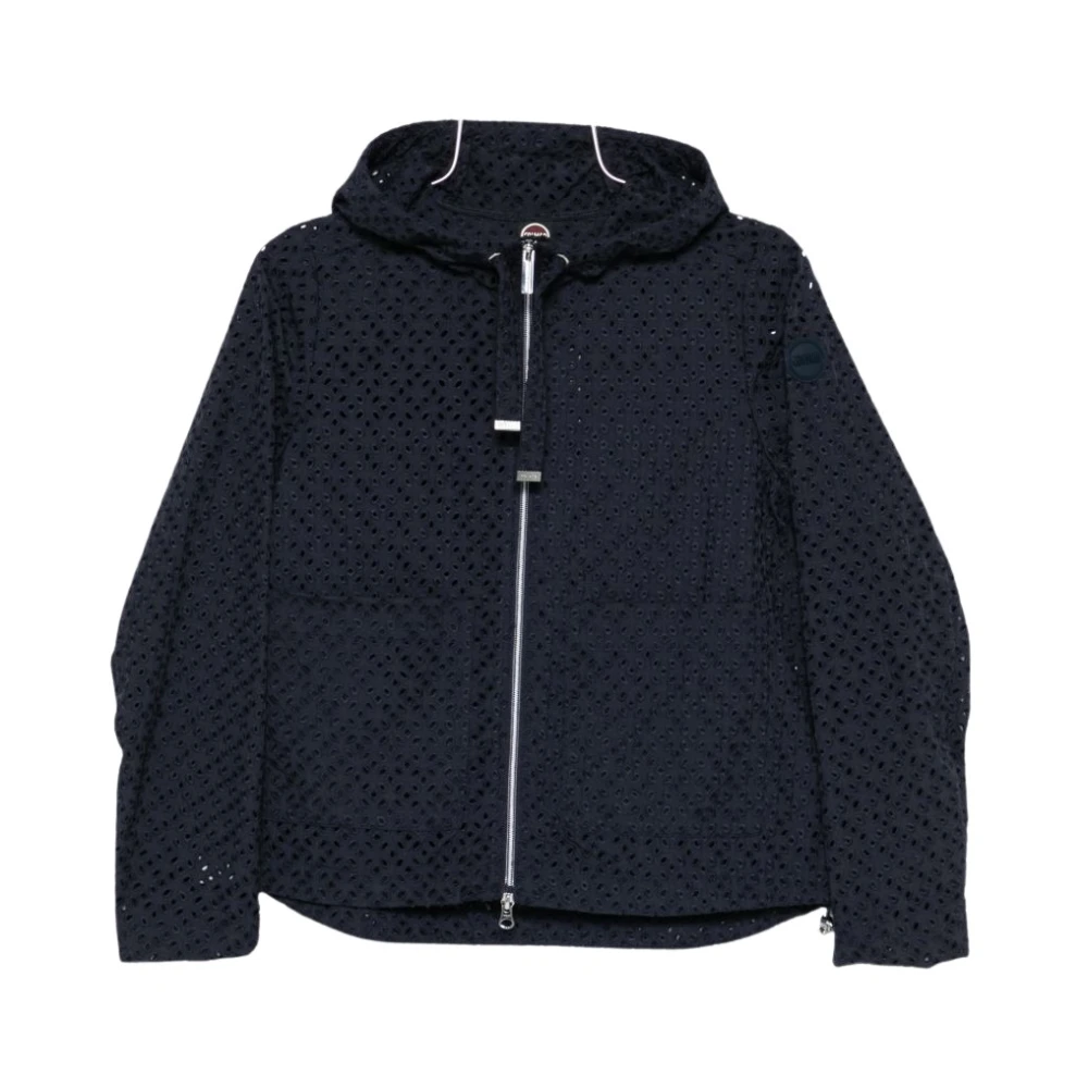Colmar Women's Blue Hooded Light Jacket - Light Jackets - Xl - Jackets