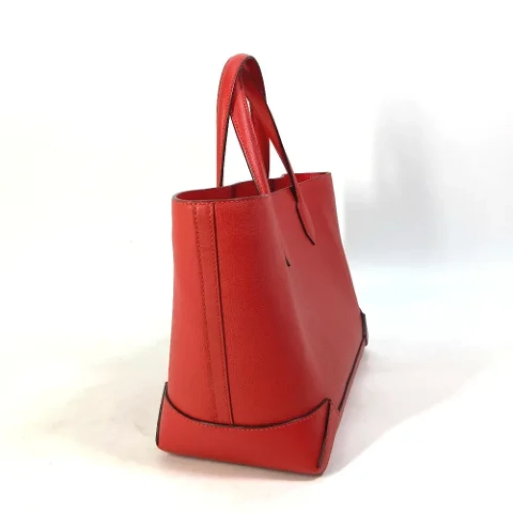 Hermès Vintage Pre-owned Fabric shoulder-bags Red Dames