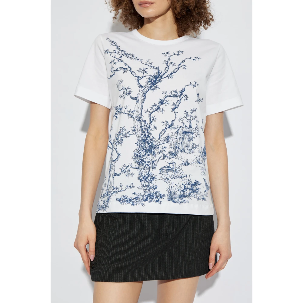 Munthe T-shirt 'Fedelio' White Heren