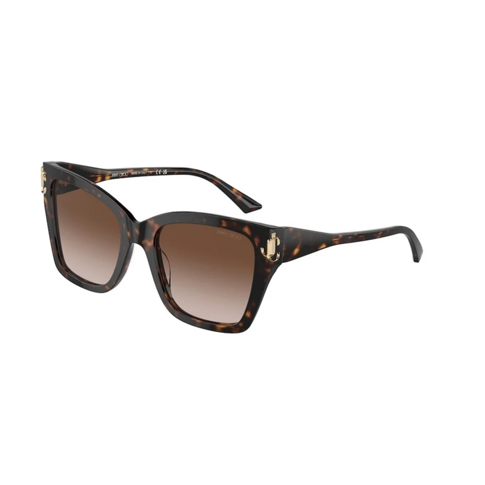 Jimmy Choo Women's Brown Sunglasses, 54 Mm, Gradient Frame Sunglasses