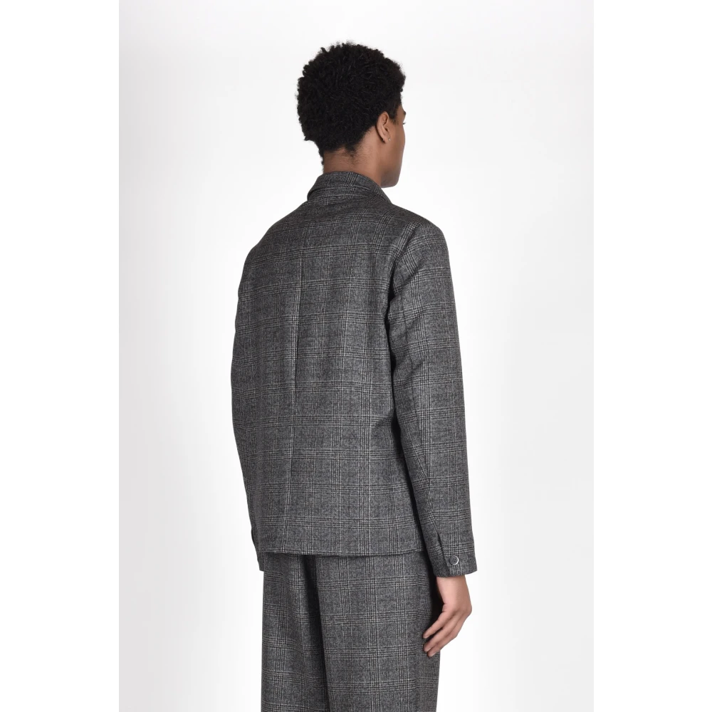 Barena Venezia Wollen Jas 100% WV Gray Heren