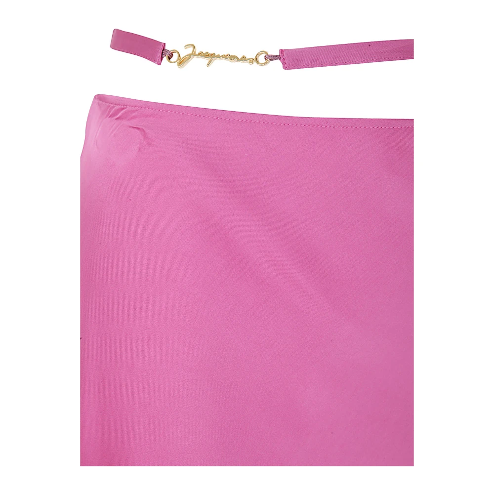 Jacquemus 430 Roze Midi Rok Pink Dames