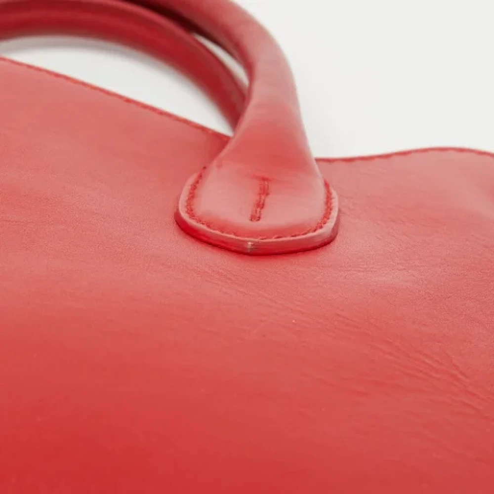 Ralph Lauren Pre-owned Leather handbags Red Dames