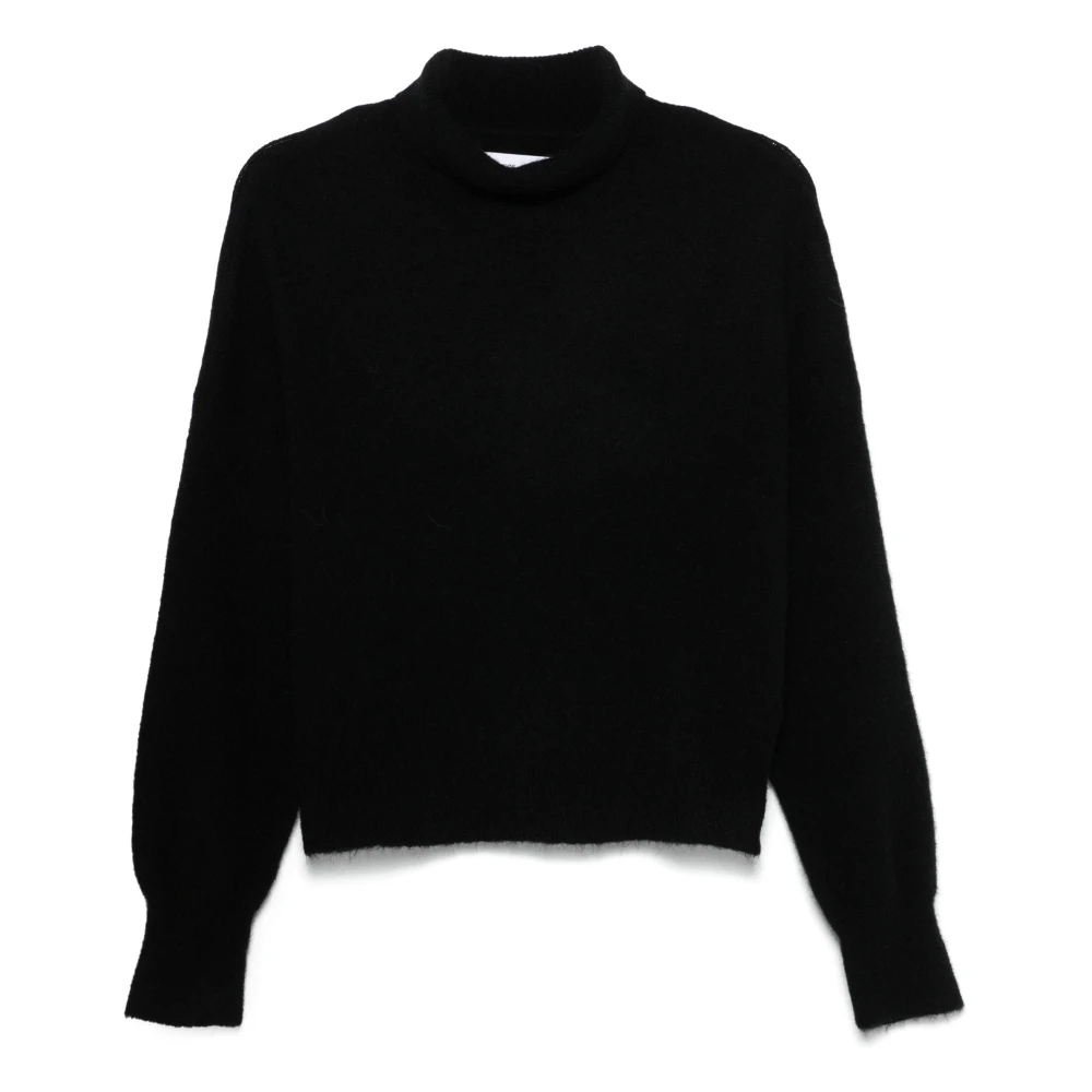 Samsøe Zwarte Nola T-N Shirt Black Dames