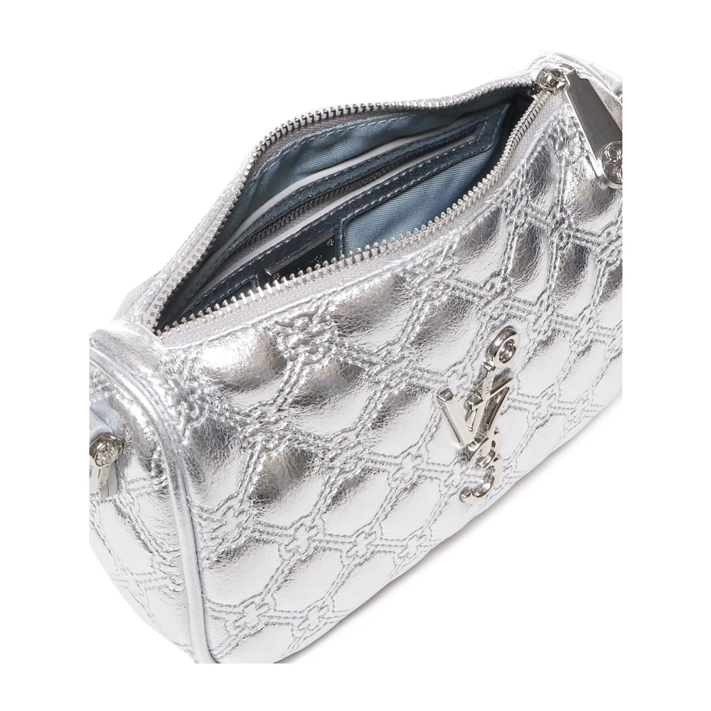 V73 Zilveren Schoudertas met Logo Gray Dames