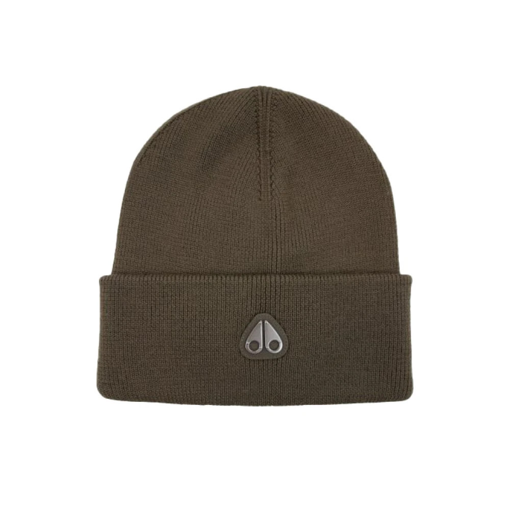 Moose Knuckles Unisex Brown Parnis Beanie - Accessories - One Size - Accessories