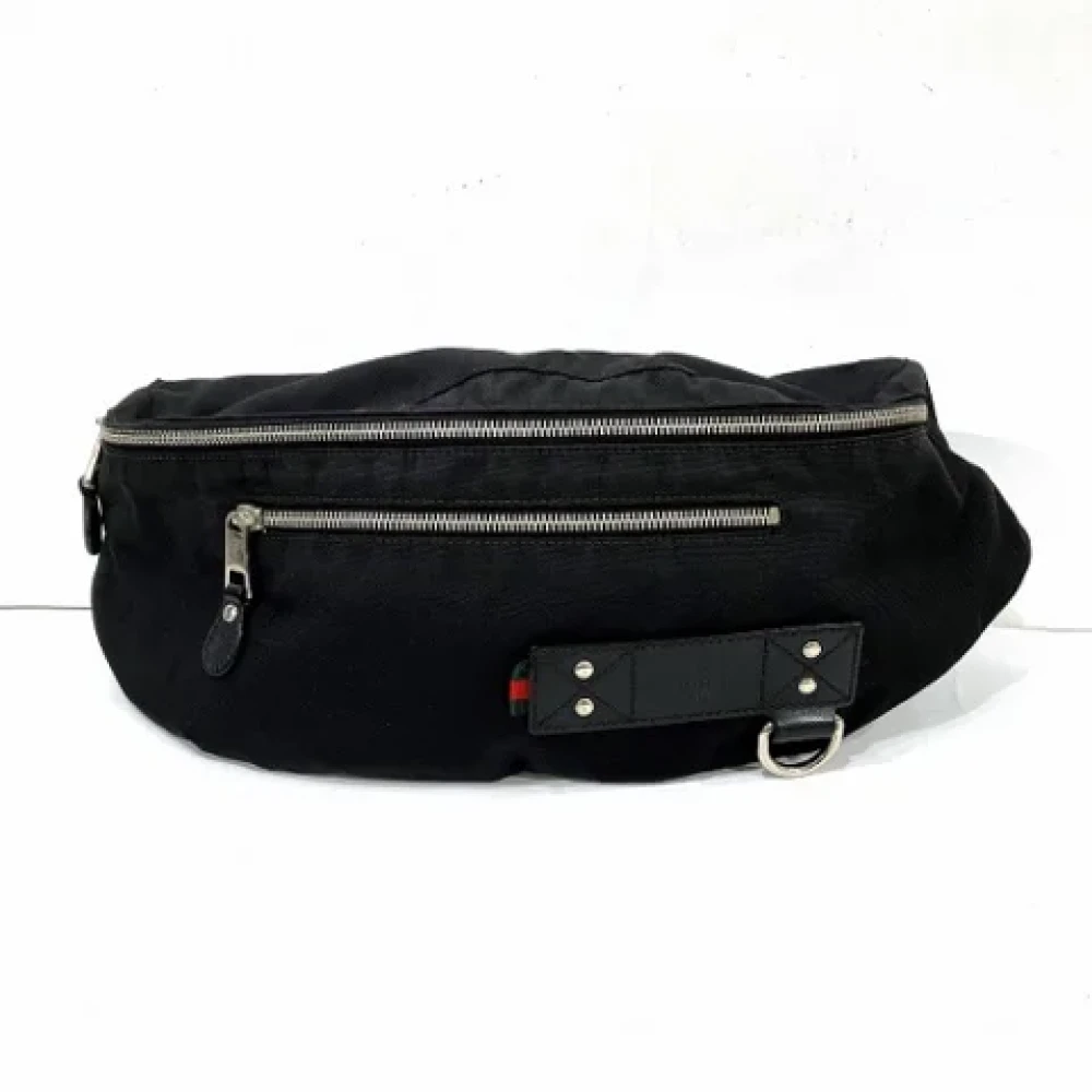 Gucci Vintage Pre-owned Nylon gucci-bags Black Dames