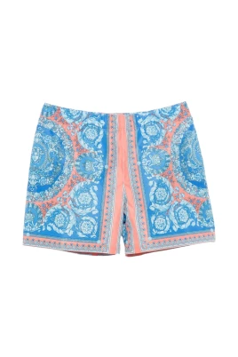 Electric Barocco Print Swim Shorts